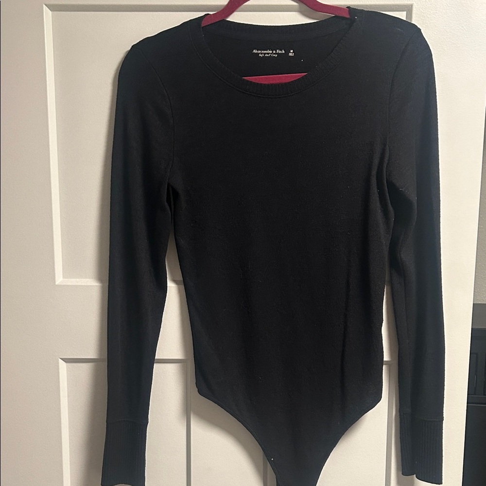 Black Abercrombie Knit Bodysuit